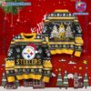 Pittsburgh Steelers Merry And Bright Ugly Christmas Sweater I9vgxyp