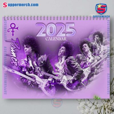 Prince Wall Hanging Calendar 2025 RUNQKrn