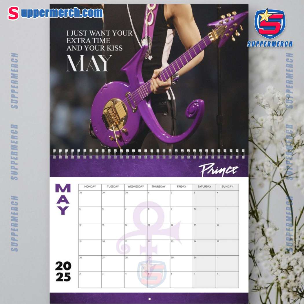 Prince Wall Hanging Calendar 2025-y H5hBdis