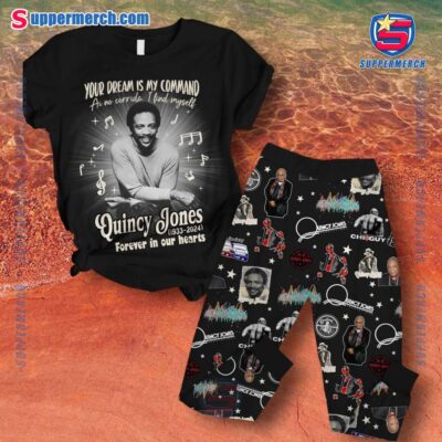 Quincy Jones Forever In Our Hearts Pajamas Set-Photoroom 2pEUxCw