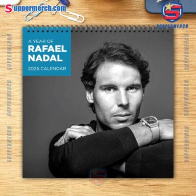 Rafael Nadal Tennis Player Wall Hanging Calendar 2025' gC5kRrU