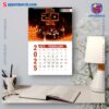 Rammstein Music Wall Hanging Calendar 2025-c mYe47vx