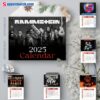 Rammstein Music Wall Hanging Calendar 2025 Susq3hW