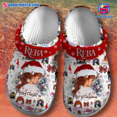Reba Mcentire Merry Christmas Crocs Clogs Shoes LaVZIe3