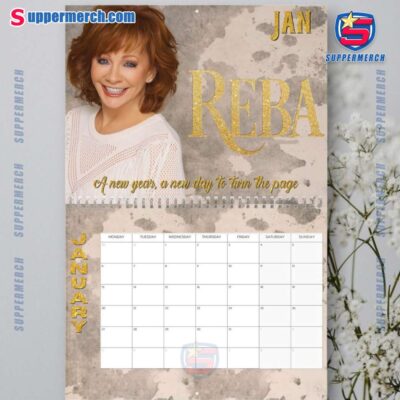 Reba Mcentire Wall Hanging Calendar 2025-a XeFg8sA