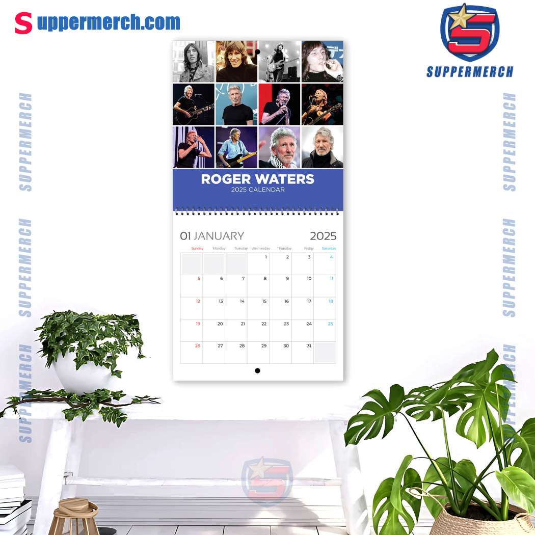 Roger Waters Wall Hanging Calendar 2025'-b 6l98tbQ
