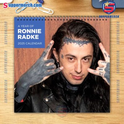 Ronnie Radke Singer Wall Hanging Calendar 2025' KeYJFOv
