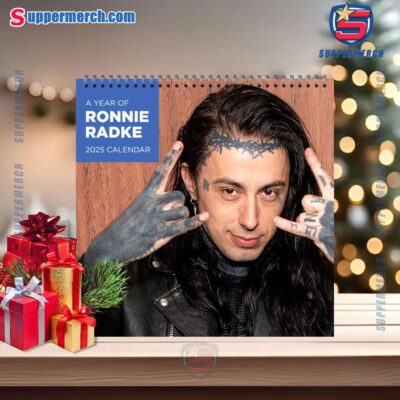 Ronnie Radke Singer Wall Hanging Calendar 2025'-a 24kVUGn