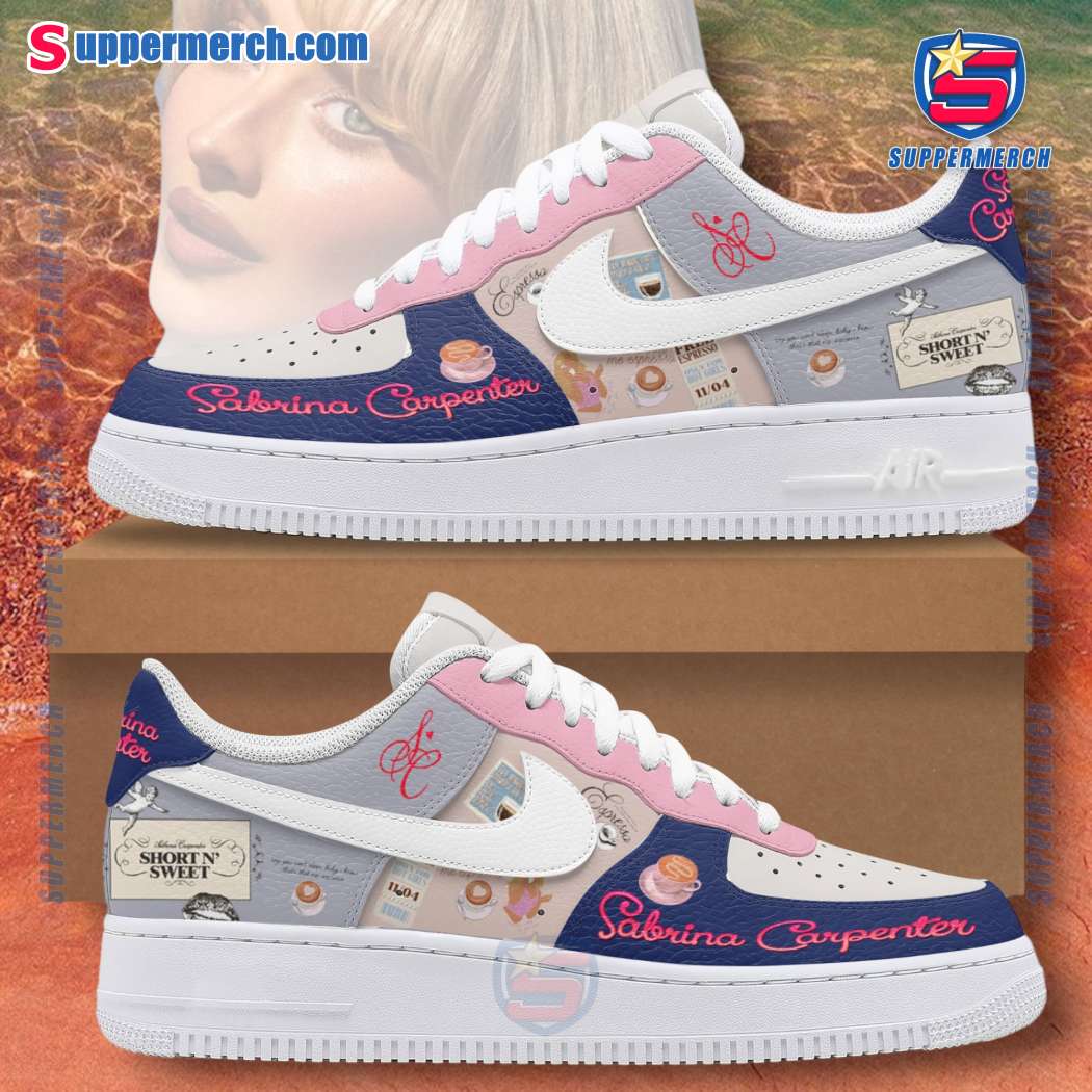 Sabrina Carpenter Short N' Sweet Music Gift Air Force Shoes W5pVgvs