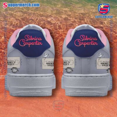 Sabrina Carpenter Short N' Sweet Music Gift Air Force Shoes-a MTIBs1p