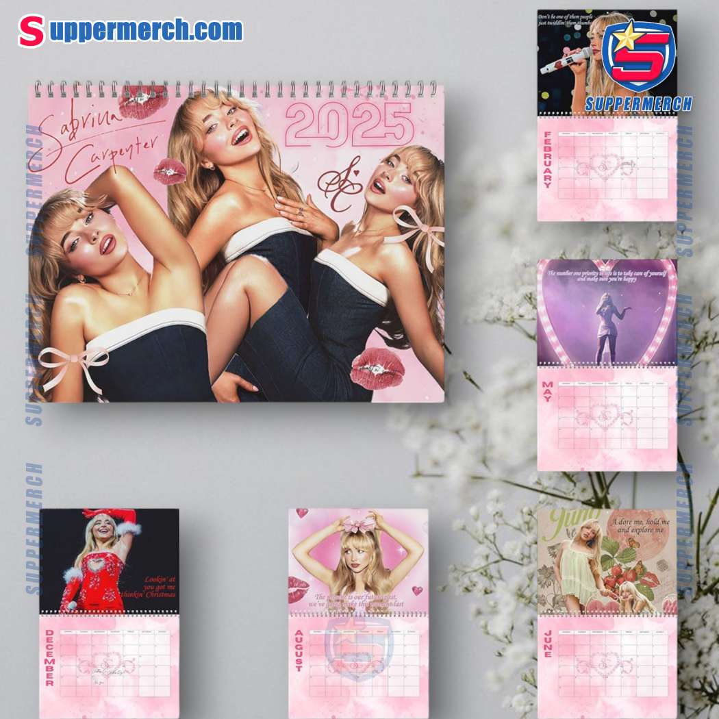 Sabrina Carpenter Wall Hanging Calendar 2025 MQ5NAUq