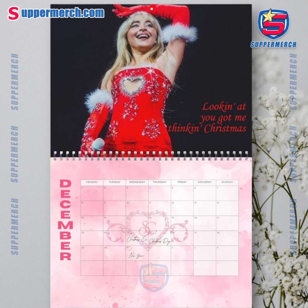 Sabrina Carpenter Wall Hanging Calendar 2025-b JK5QmjS