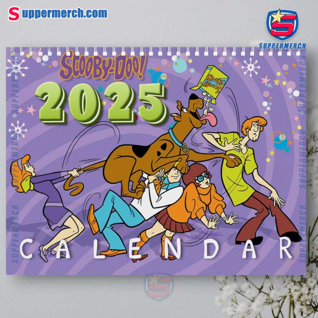 Scooby-doo Wall Hanging Calendar 2025-a QC4YnNI