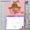 Scooby-doo Wall Hanging Calendar 2025-c cgmsH3q