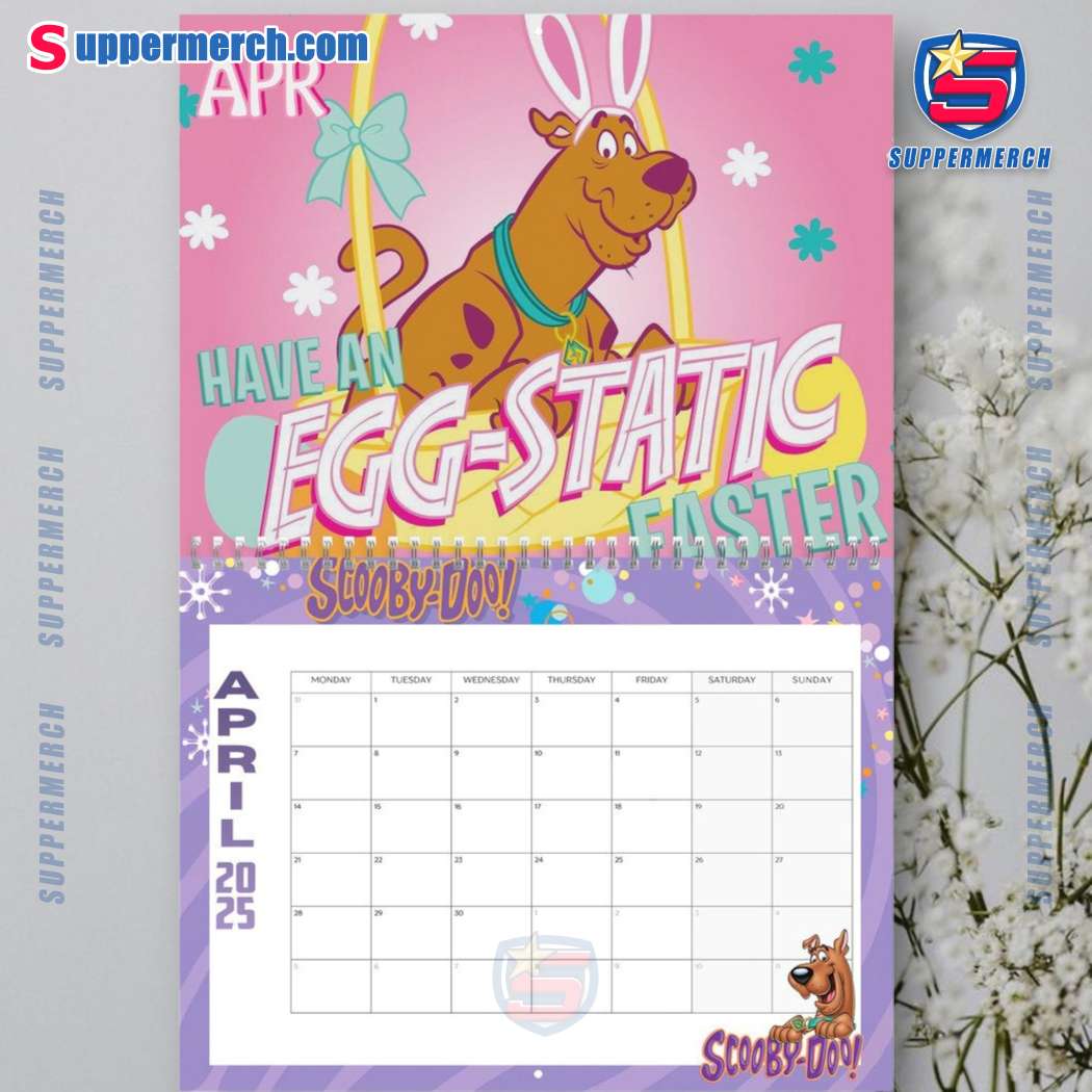 Scooby-doo Wall Hanging Calendar 2025-y G9pksCA