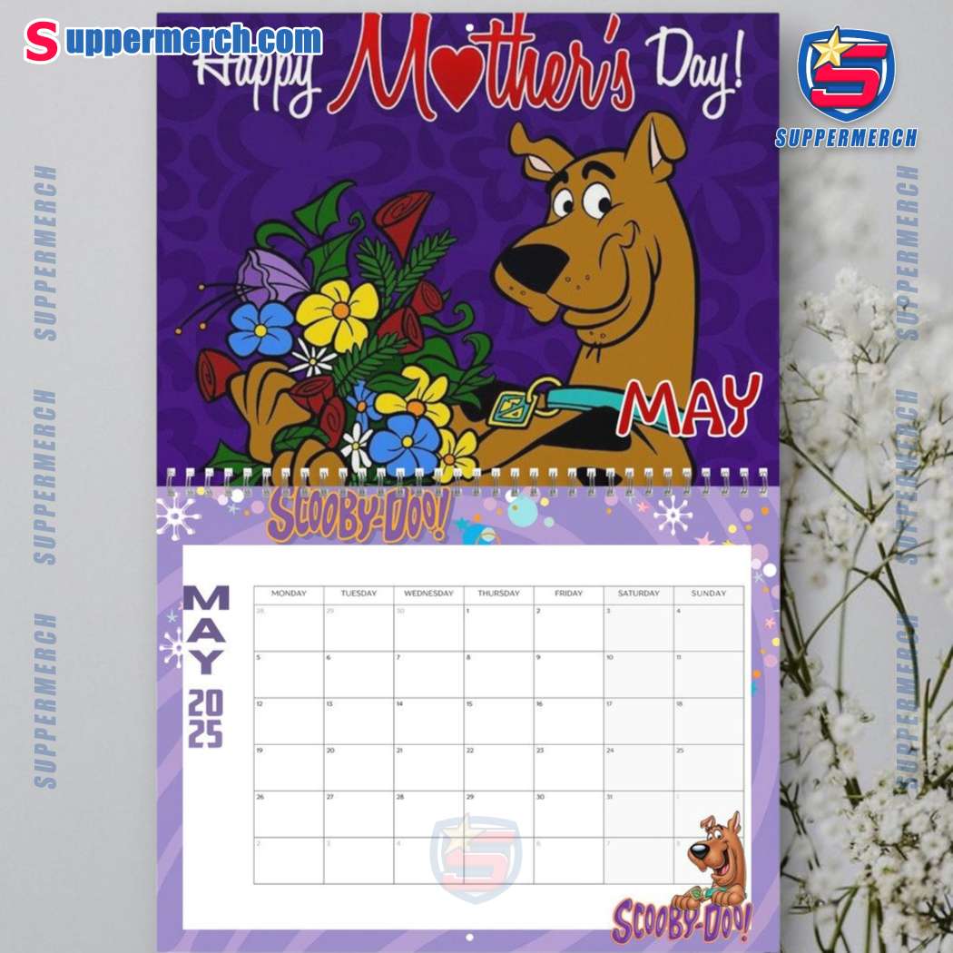 Scooby-doo Wall Hanging Calendar 2025-z pNqnbBA