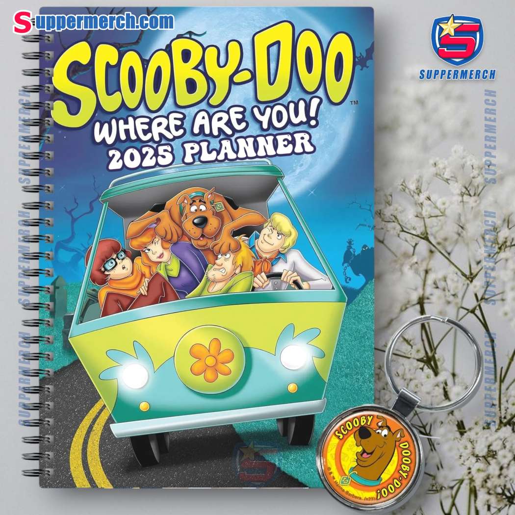 Scooby-doo Where Are You 2025 Daily Planner-a WSz8DT2