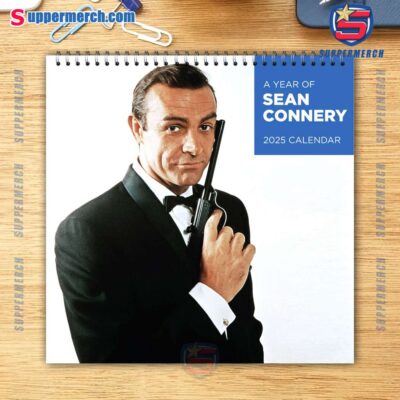 Sean Connery Wall Hanging Calendar 2025 eEgJLpi