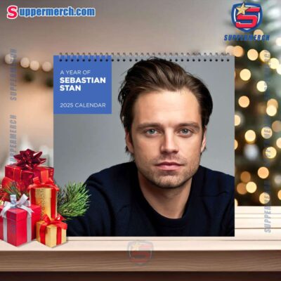 Sebastian Stan Wall Hanging Calendar 2025-a NV8rmgI