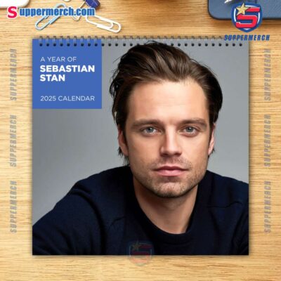Sebastian Stan Wall Hanging Calendar 2025 0GSHqgb