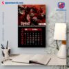 Slipknot Music Wall Hanging Calendar 2025-y RQAOy9S