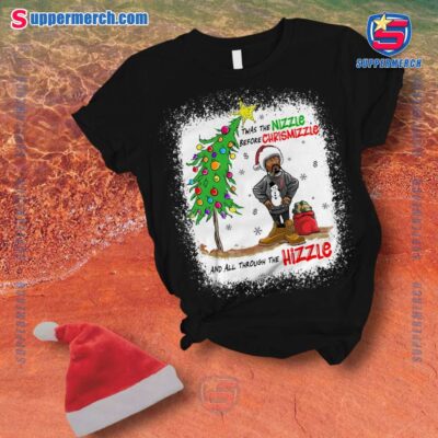 Snoop Dogg Twas The Nizzle Before Chrismizzle And All Through The Hizzle Pajamas Set-a sPE0J9n