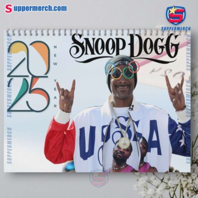 Snoop Dogg Wall Hanging Calendar 2025 np1kTiE