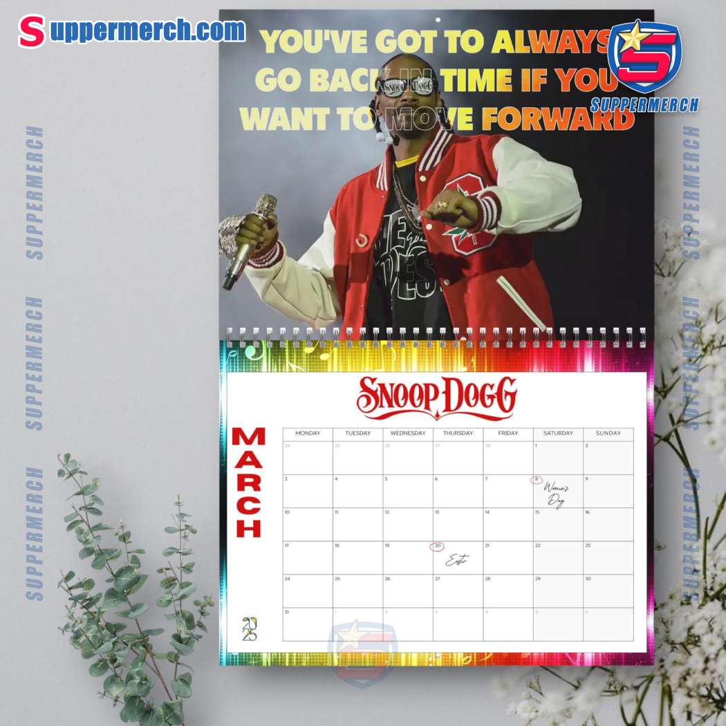 Snoop Dogg Wall Hanging Calendar 2025-x QphotL1