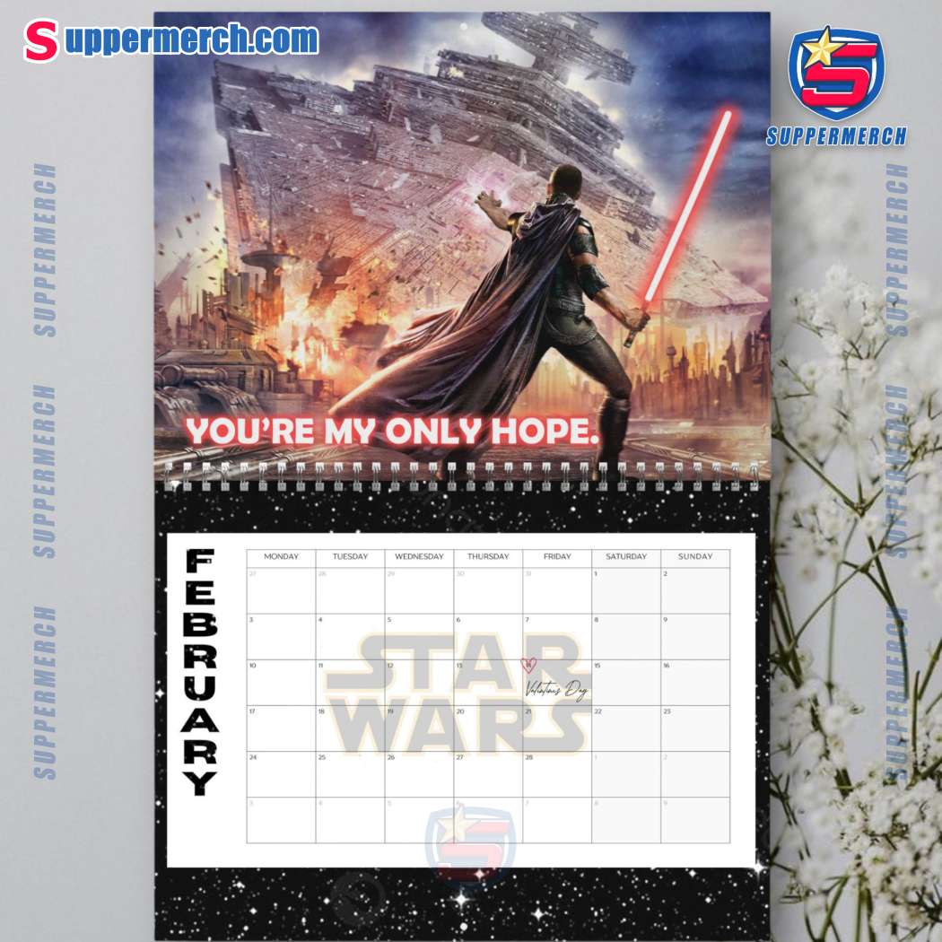 Star Wars Wall Hanging Calendar 2025-c O7idQBh