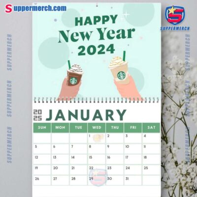 Starbucks Wall Hanging Calendar 2025-a pcy6Csw