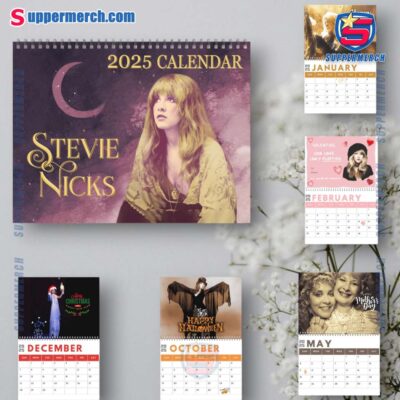 Stevie Nicks Wall Hanging Calendar 2025 79XYQhR