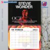 Stevie Wonder American Pop Legend Wall Hanging Calendar 2025-x Rr564Gf