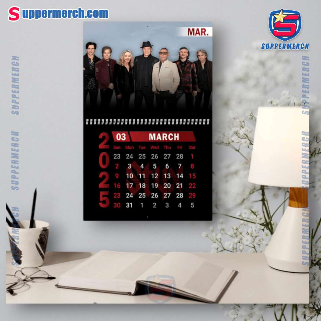 Styx Music Wall Hanging Calendar 2025-x IX2E6zv