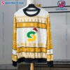 Subway Santa Hat Logo Christmas Sweater ned9GSi