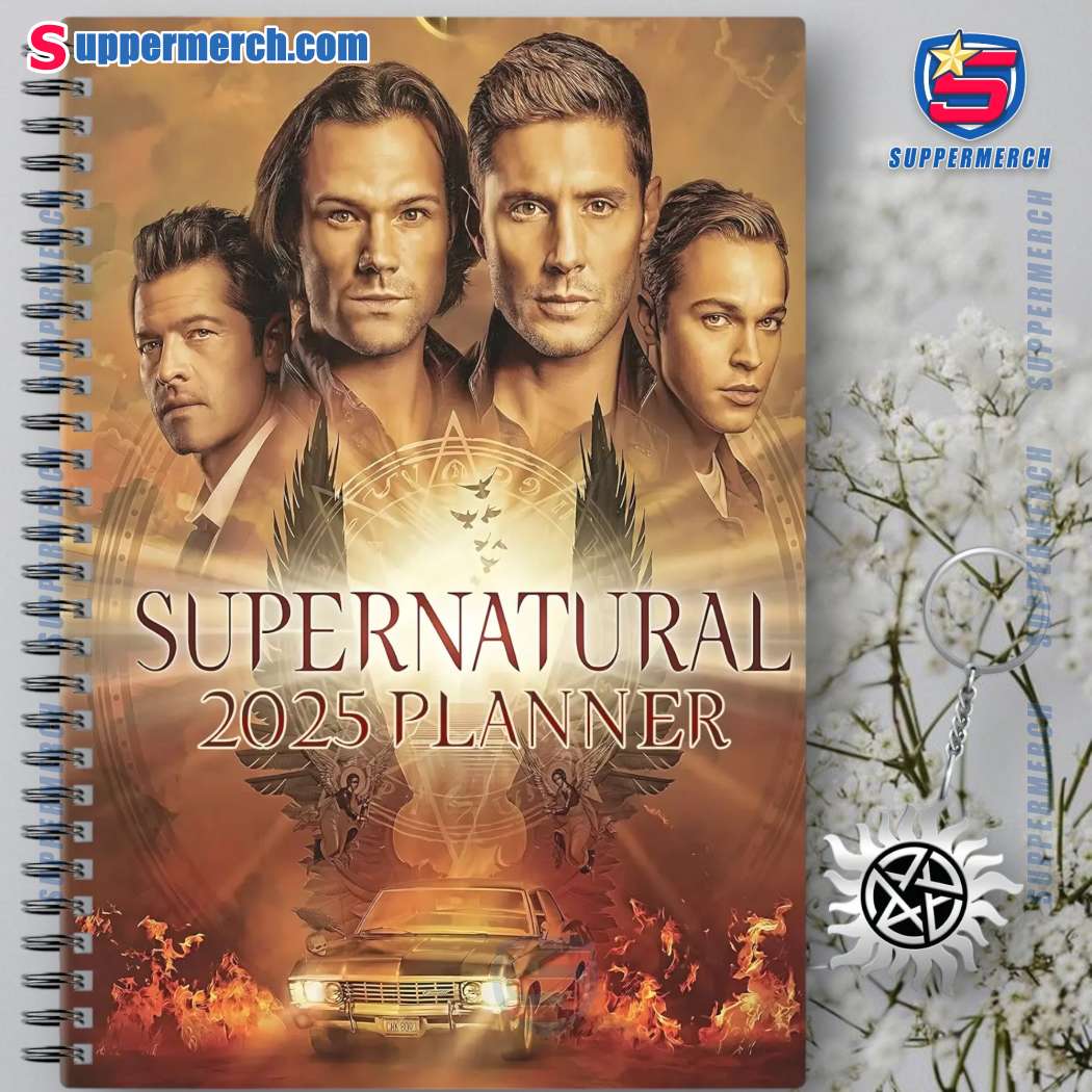 Supernatural 2025 Daily Planner-a bShyQOL