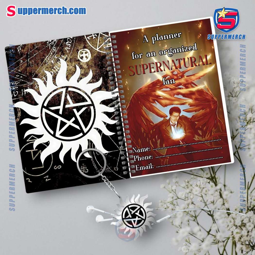 Supernatural 2025 Daily Planner-b qnJkH87