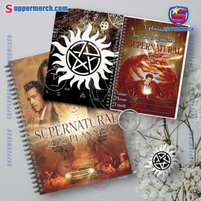 Supernatural 2025 Daily Planner QRKsraU