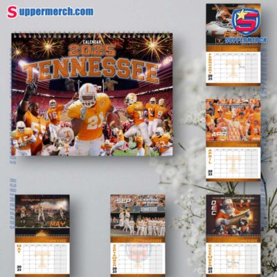 Tennessee Volunteers Wall Hanging Calendar 2025 i8C3Bsq