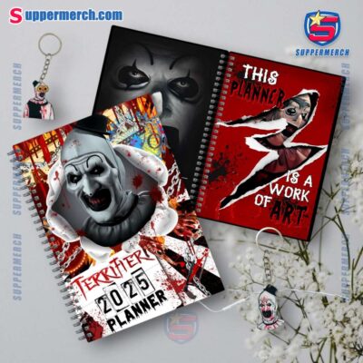 Terrifier This Planner Is A Work Of Art 2025 Daily Planner dyYfxWE