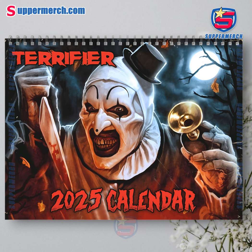 Terrifier Wall Hanging Calendar 2025-a 6yxklGT