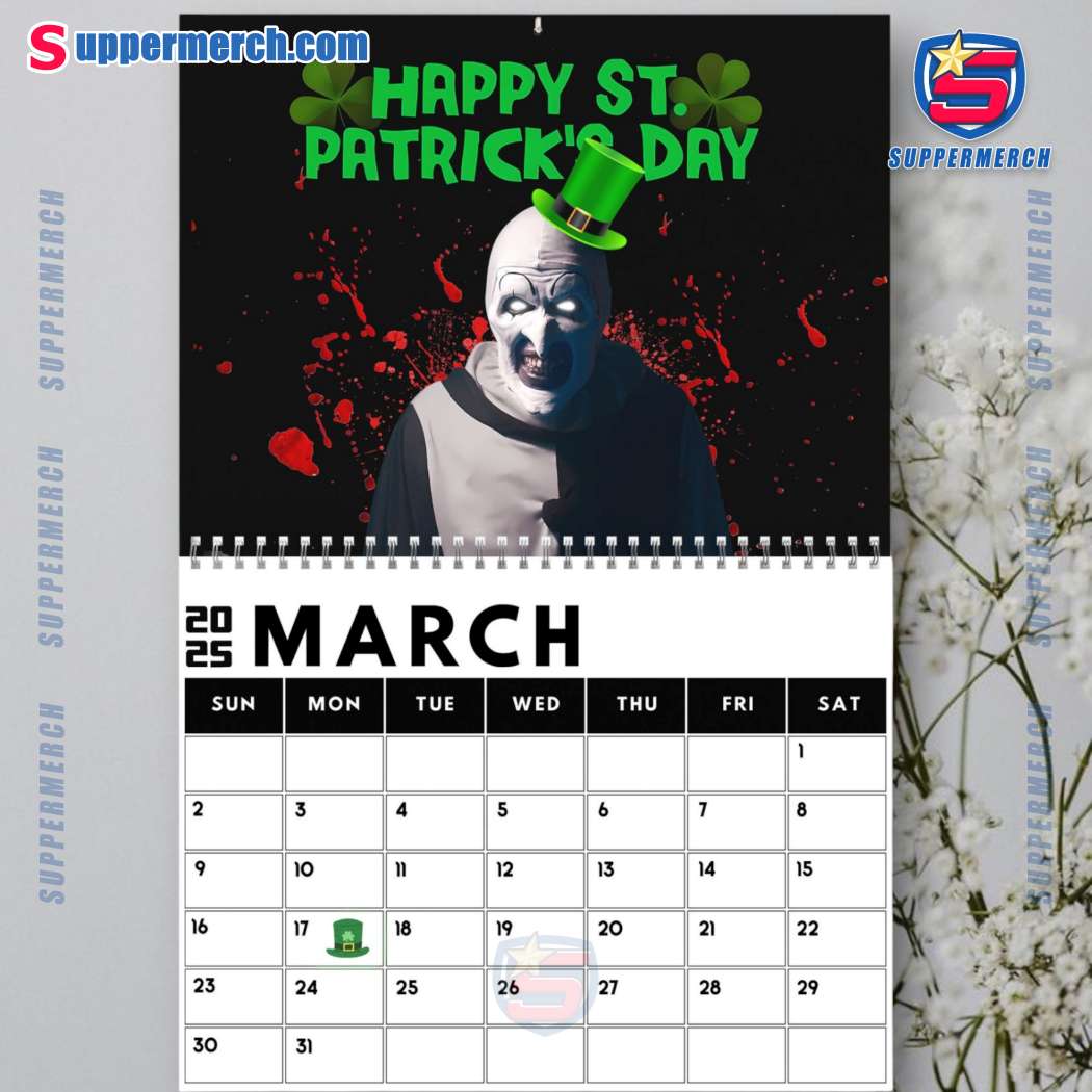 Terrifier Wall Hanging Calendar 2025-x Y8GanZE