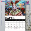 Terrifier Wall Hanging Calendar 2025-y 6e0oEa3