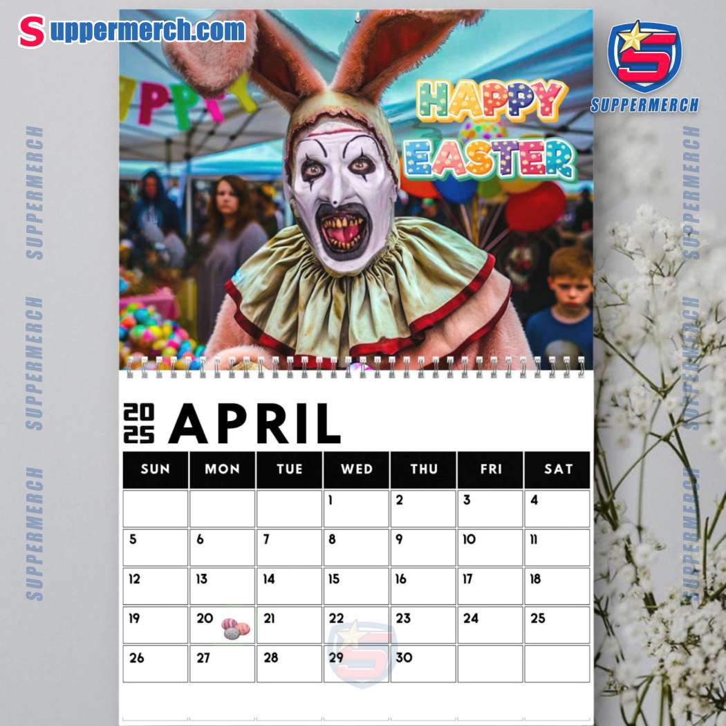 Terrifier Wall Hanging Calendar 2025-y 6e0oEa3