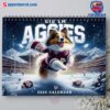 Texas A&M Aggies Wall Hanging Calendar 2025-a BPxqszT