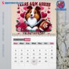 Texas A&M Aggies Wall Hanging Calendar 2025-c r75nV0H