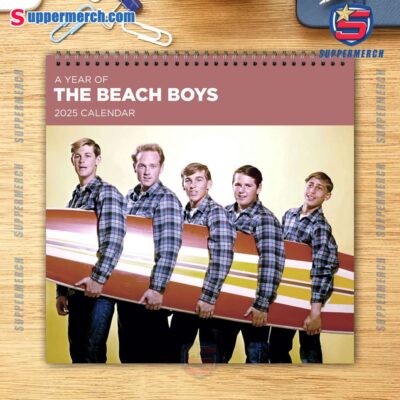 The Beach Boys Wall Hanging Calendar 2025 NwZ2Gnq