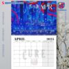 The Cure Band Wall Hanging Calendar 2025-y n5Mrsky