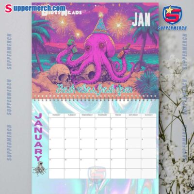 The Dirty Heads Wall Hanging Calendar 2025-a cdlkGYi