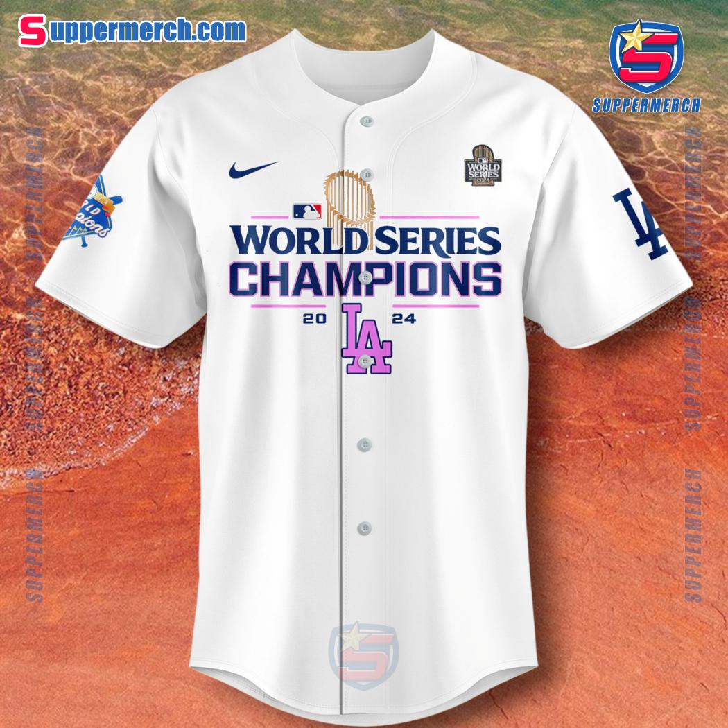 The Dodgers Are World Series Champions 2024 Baseball Jersey-a lC4GWcM