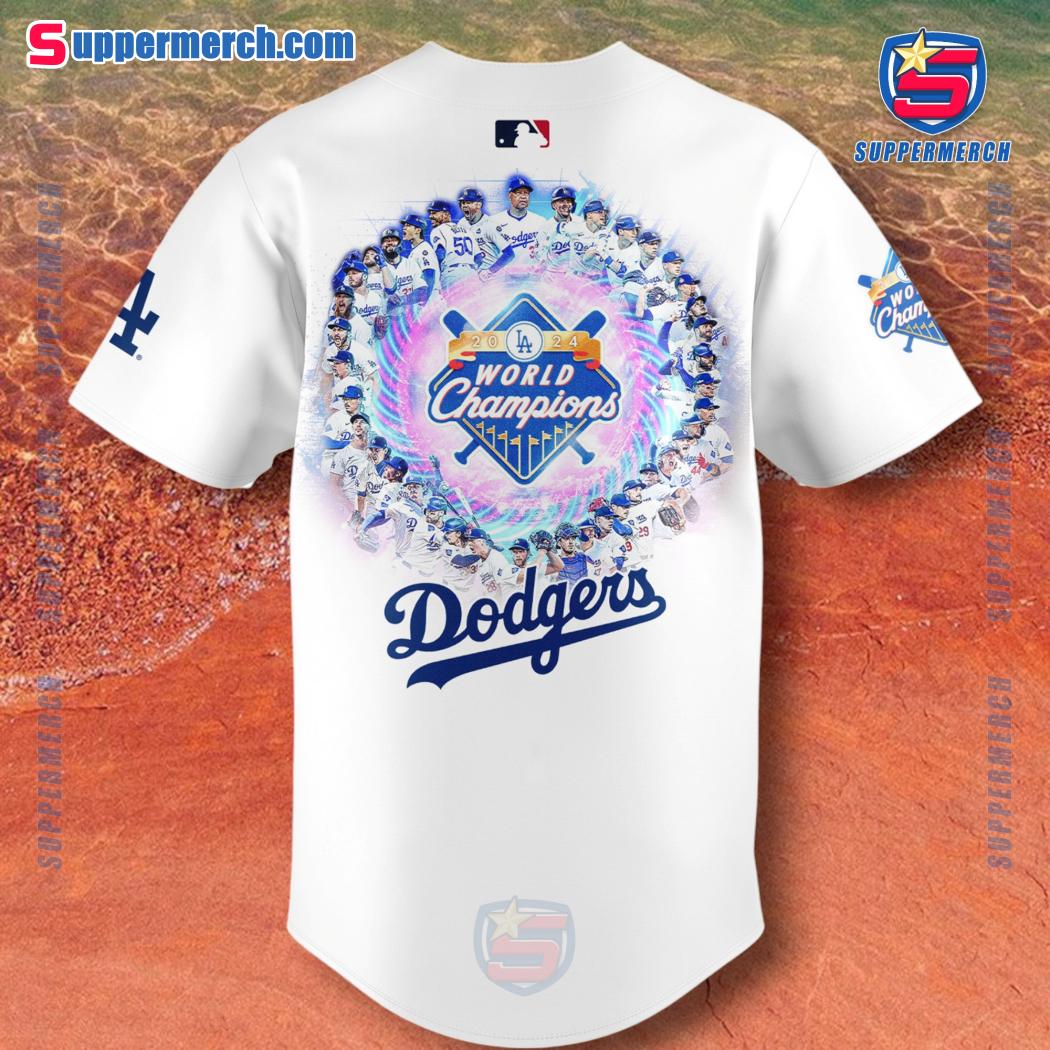 The Dodgers Are World Series Champions 2024 Baseball Jersey-b iEFMgA7